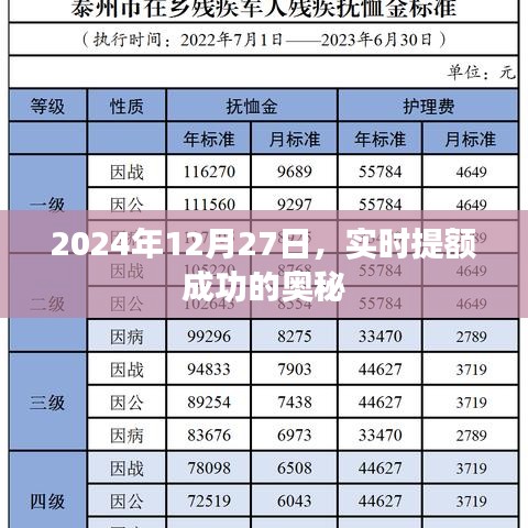 实时提额成功秘诀揭秘,2024年12月27日攻略