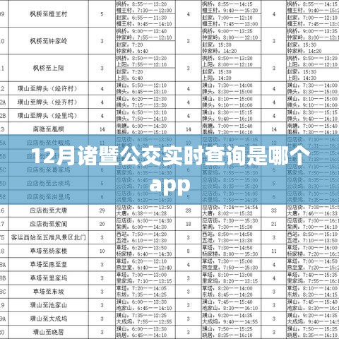 诸暨公交实时查询APP推荐