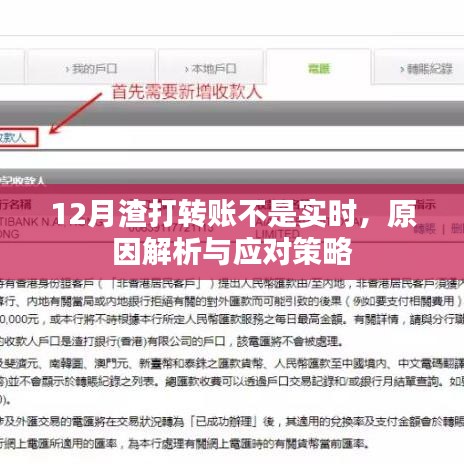 渣打银行转账延迟原因解析及应对方法