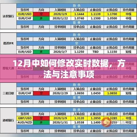 实时数据修改指南,步骤与注意事项(12月版)