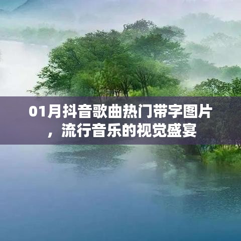 抖音热门歌曲带字图片视觉盛宴，一月流行趋势解析