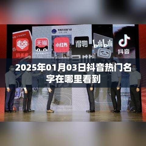 抖音热门名字查看指南,2025年1月3日榜单揭秘