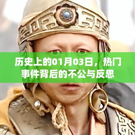 历史上的1月3日,重大事件背后的不公与反思