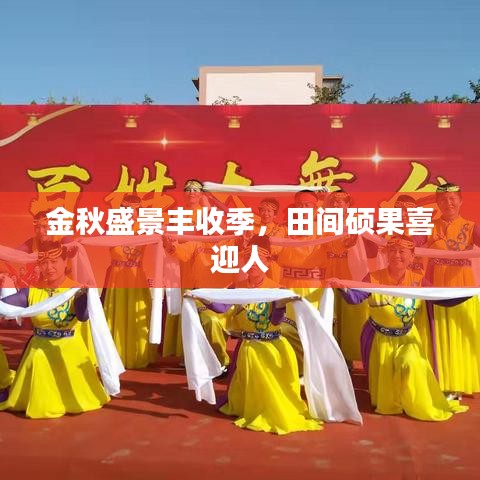 金秋盛景丰收季,田间硕果喜迎人