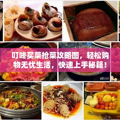 叮咚买菜抢菜攻略图,轻松购物无忧生活,快速上手秘籍!