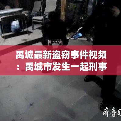 禹城最新盗窃事件视频:禹城市发生一起刑事案件,此人有重大嫌疑!