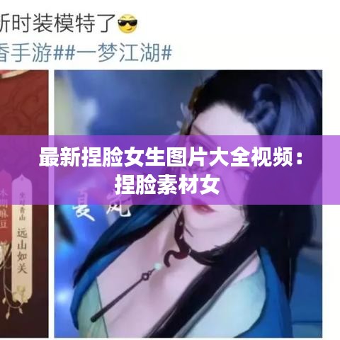 最新捏脸女生图片大全视频：捏脸素材女 