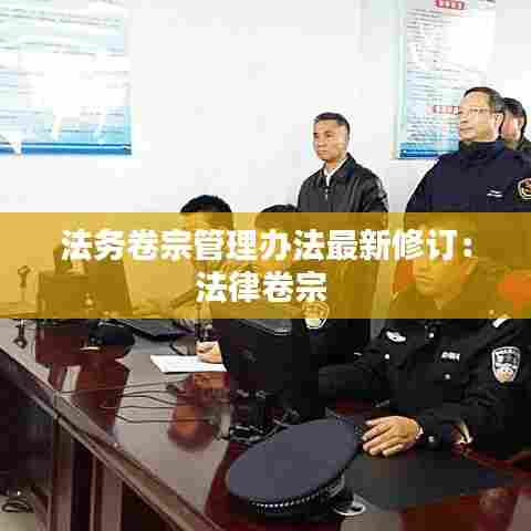 法务卷宗管理办法最新修订:法律卷宗