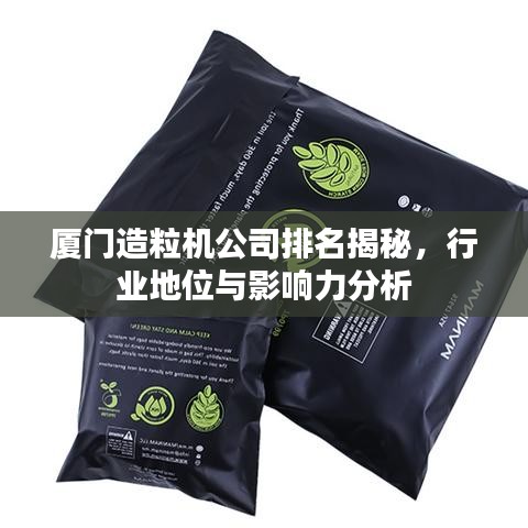 厦门造粒机公司排名揭秘,行业地位与影响力分析