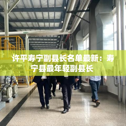 许平寿宁副县长名单最新：寿宁县最年轻副县长 