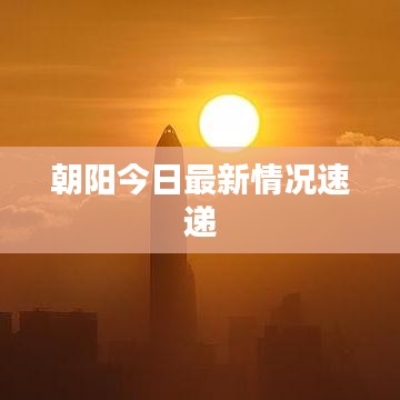 朝阳今日最新情况速递