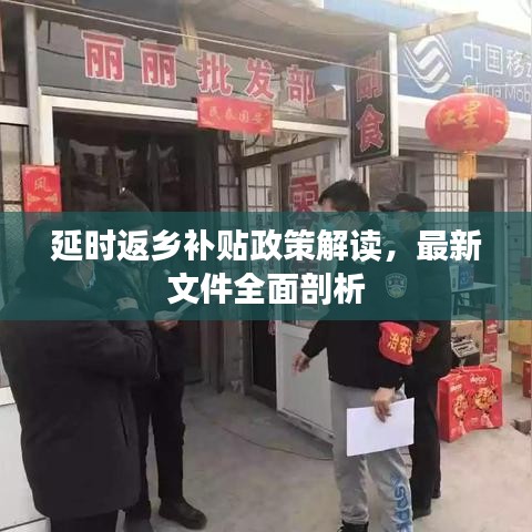 延时返乡补贴政策解读,最新文件全面剖析