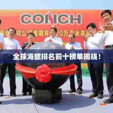 全球海螺排名前十榜单揭晓!
