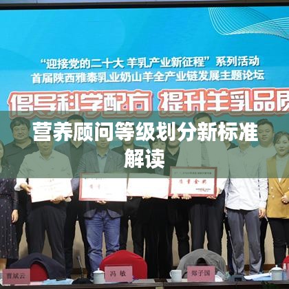 营养顾问等级划分新标准解读