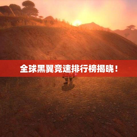全球黑翼竞速排行榜揭晓!