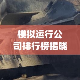 模拟运行公司排行榜揭晓，洞悉行业趋势与竞争格局