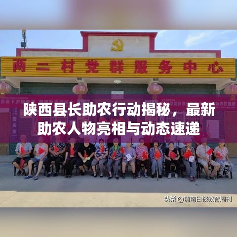 陕西县长助农行动揭秘,最新助农人物亮相与动态速递