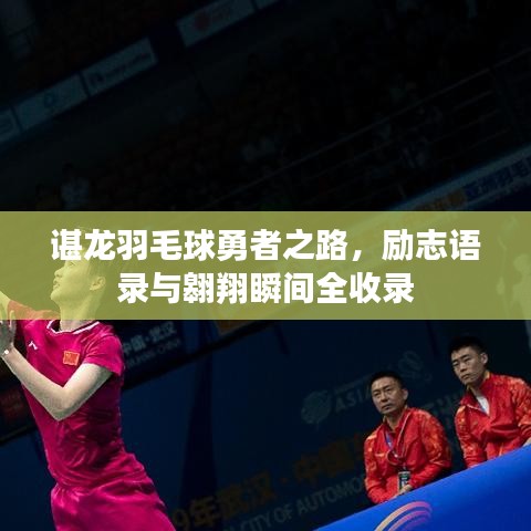 谌龙羽毛球勇者之路,励志语录与翱翔瞬间全收录