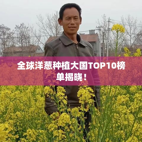 全球洋葱种植大国TOP10榜单揭晓!