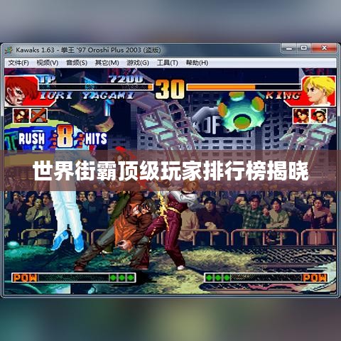 世界街霸顶级玩家排行榜揭晓