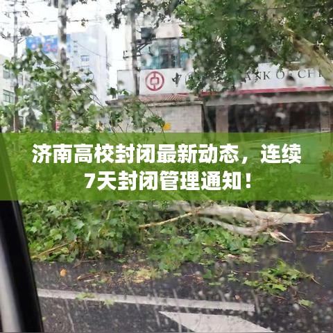 济南高校封闭最新动态,连续7天封闭管理通知!