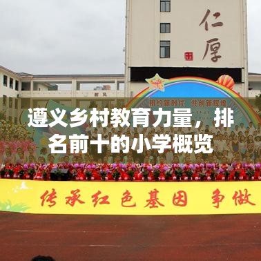 遵义乡村教育力量,排名前十的小学概览