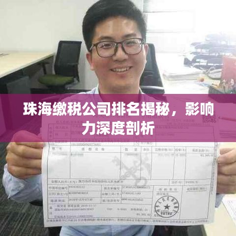 珠海缴税公司排名揭秘,影响力深度剖析