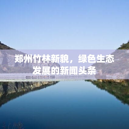 郑州竹林新貌，绿色生态发展的新闻头条