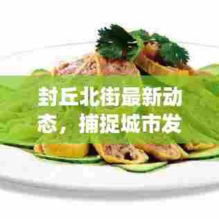 封丘北街最新动态,捕捉城市发展的脉搏