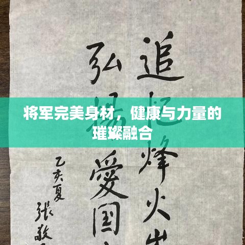 将军完美身材,健康与力量的璀璨融合
