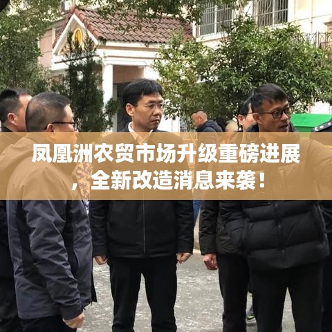 凤凰洲农贸市场升级重磅进展,全新改造消息来袭!