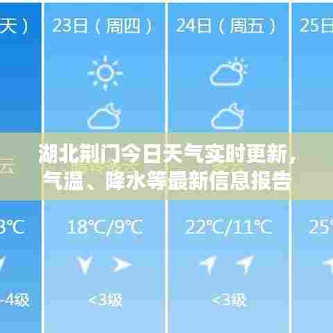 湖北荆门今日天气实时更新,气温、降水等最新信息报告