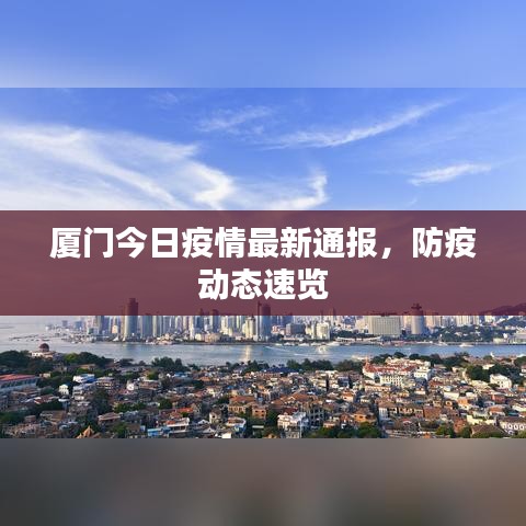 厦门今日疫情最新通报,防疫动态速览