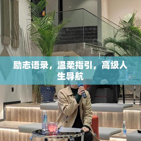 励志语录,温柔指引,高级人生导航