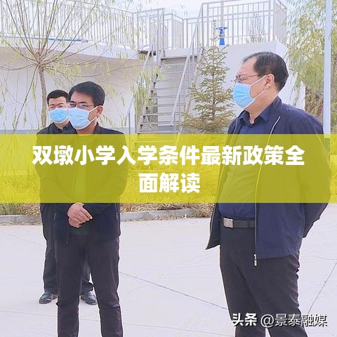双墩小学入学条件最新政策全面解读