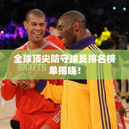 全球顶尖防守球员排名榜单揭晓！