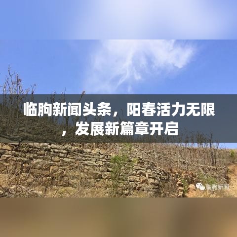 临朐新闻头条，阳春活力无限，发展新篇章开启
