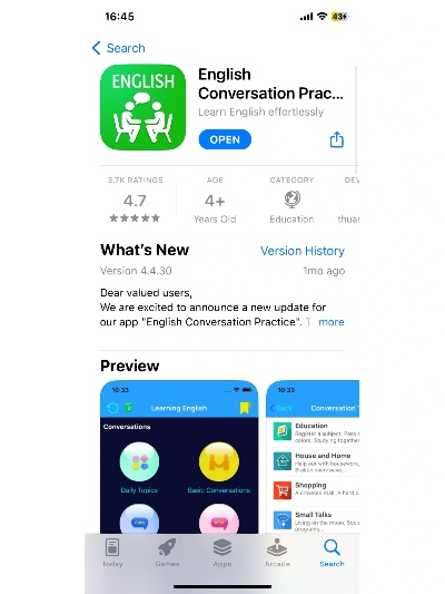英语app官方下载,持续执行策略 SP_v5.631